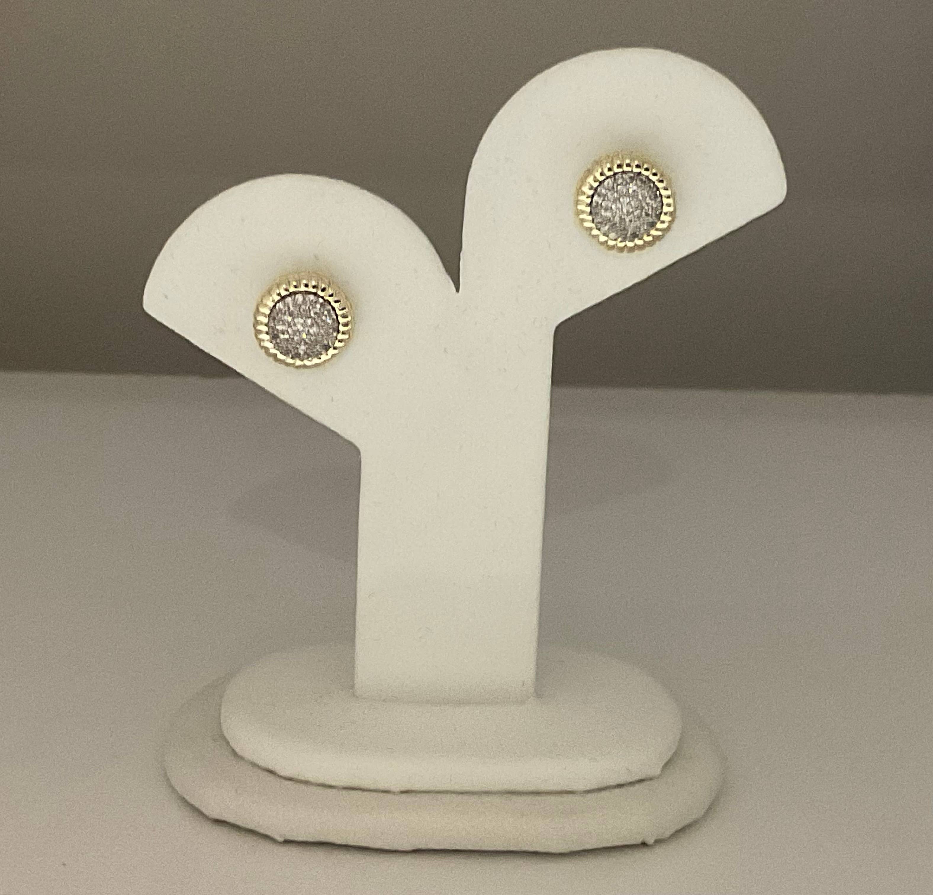 Holiday Pave Stud Earrings