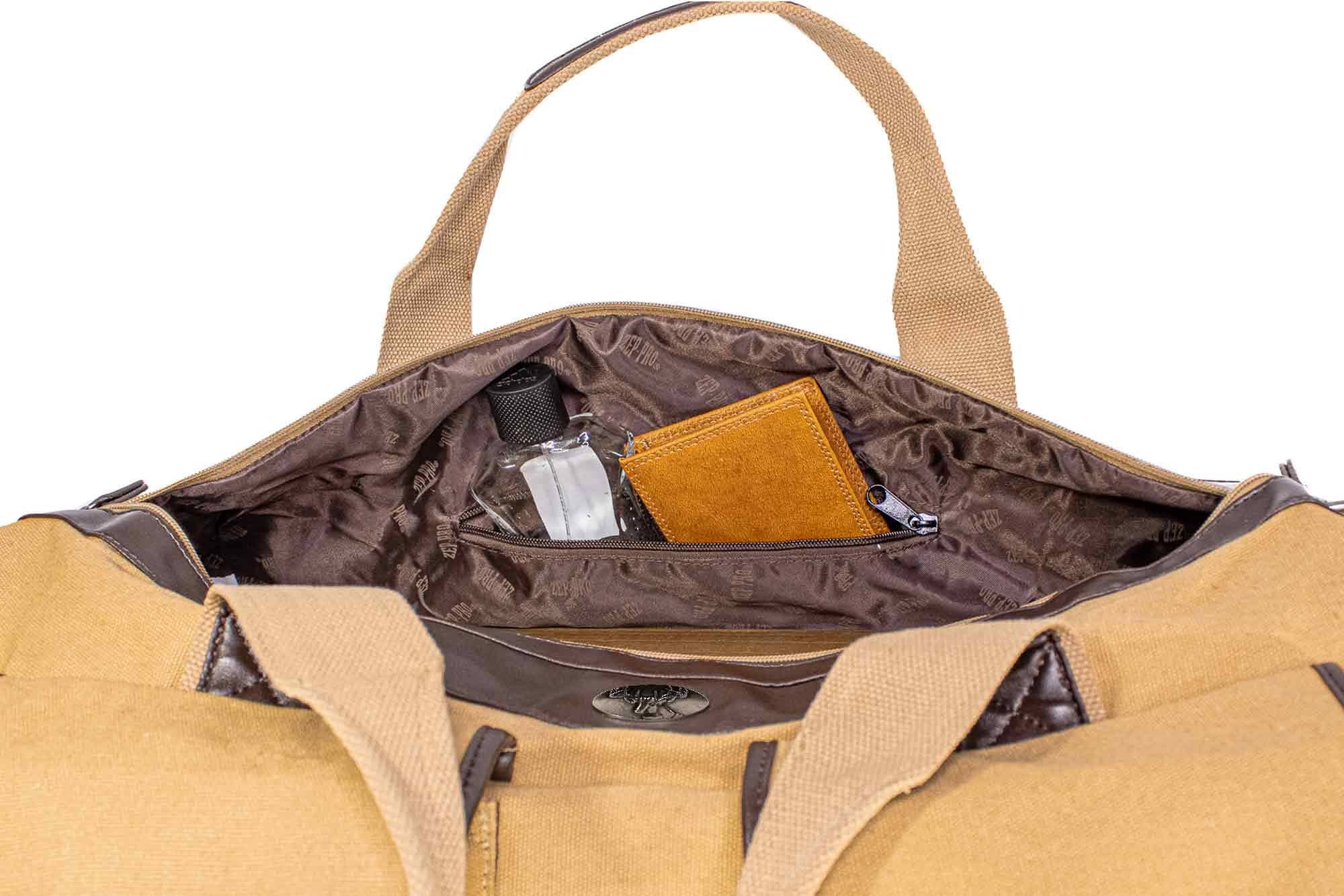 Buck Canvas Weekender Bag
