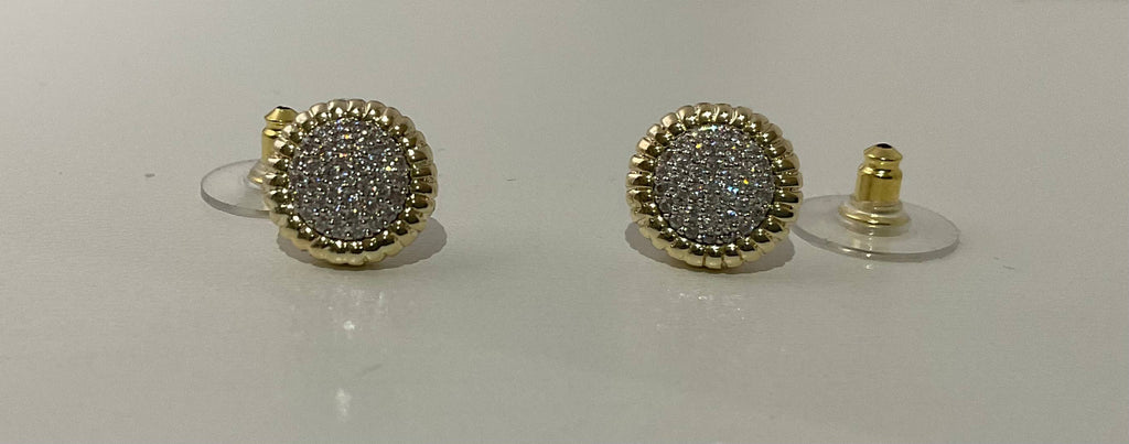 Holiday Pave Stud Earrings