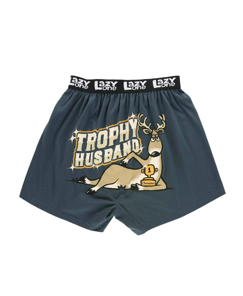 Trophy Husband Blue Boxer
